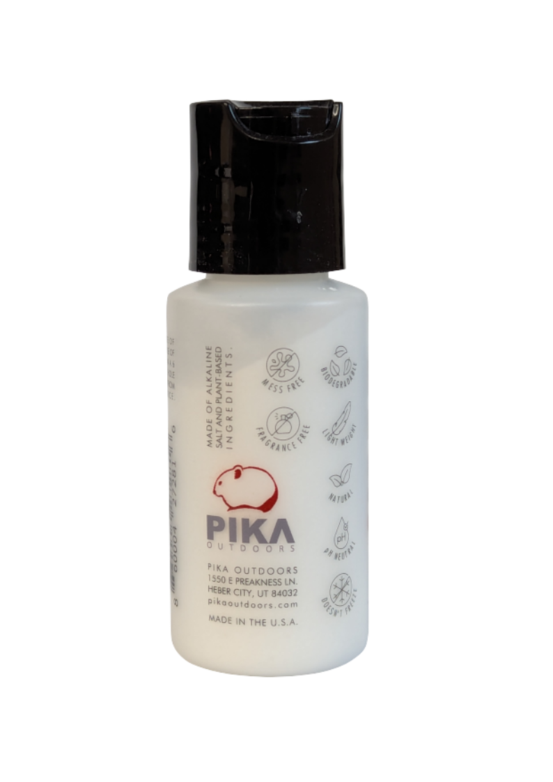 Summit Suds™ - Biodegradable Powdered Soap for Backpacking, Hiking and Camping - All Purpose - 1oz - Pika Outdoors